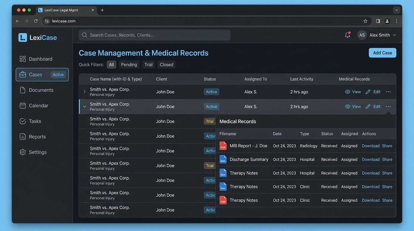 Case Assistant OS UI